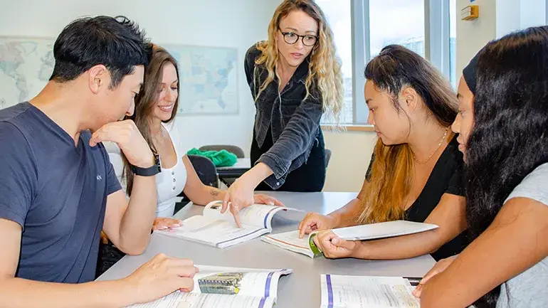 Past classroom scene; contact an adviser about the 2027 teaching location