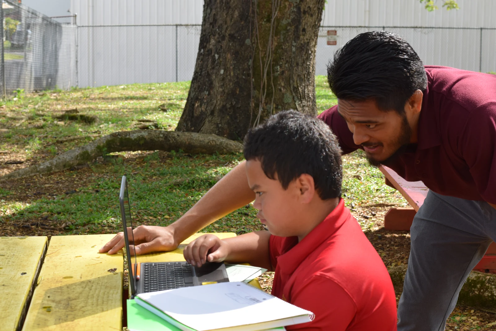 Teacher-supported outdoor learning