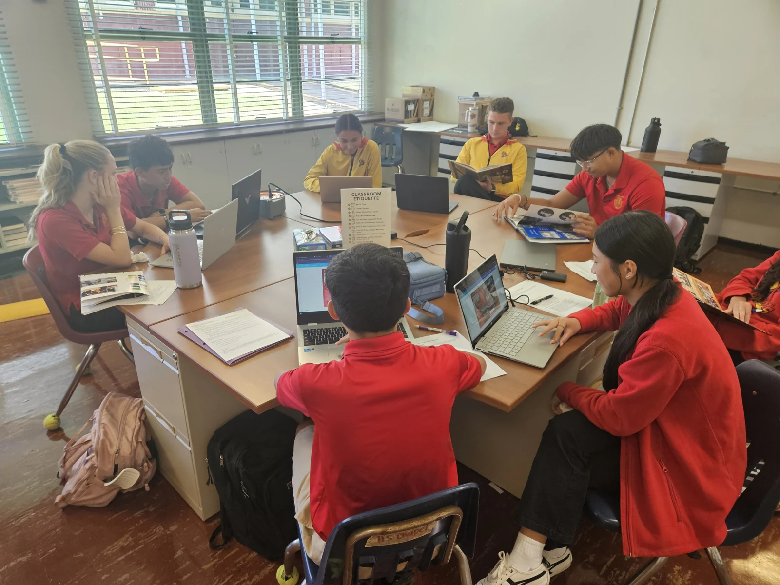 Secondary small-group classroom