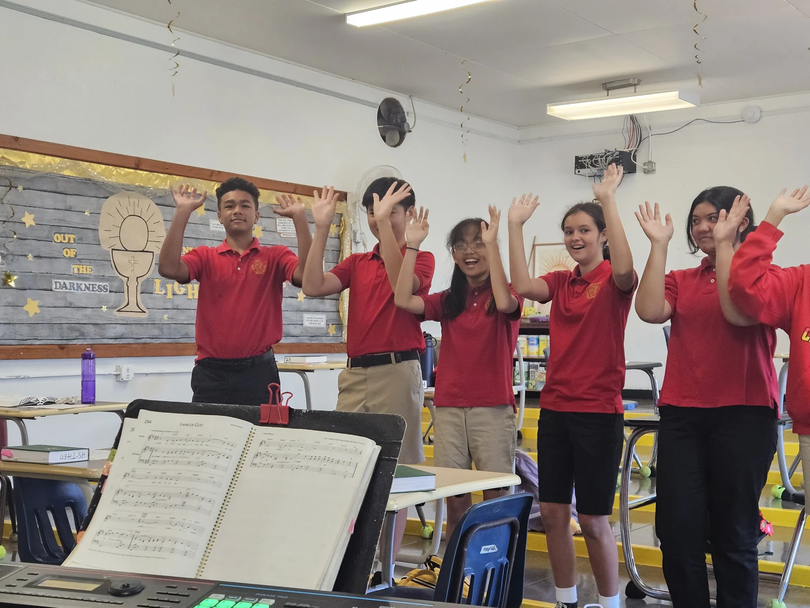 Music classroom activity