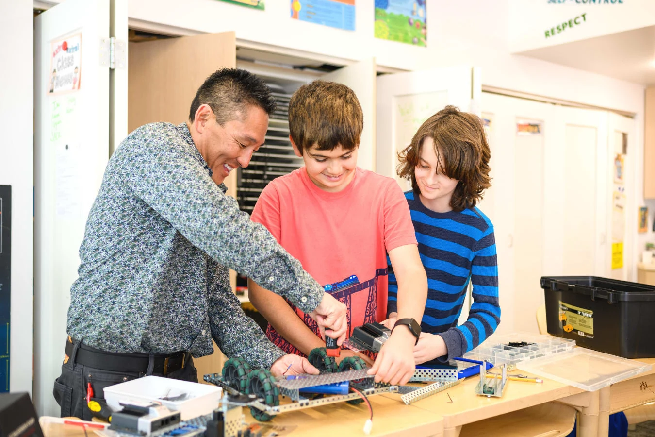 Hands-on robotics project