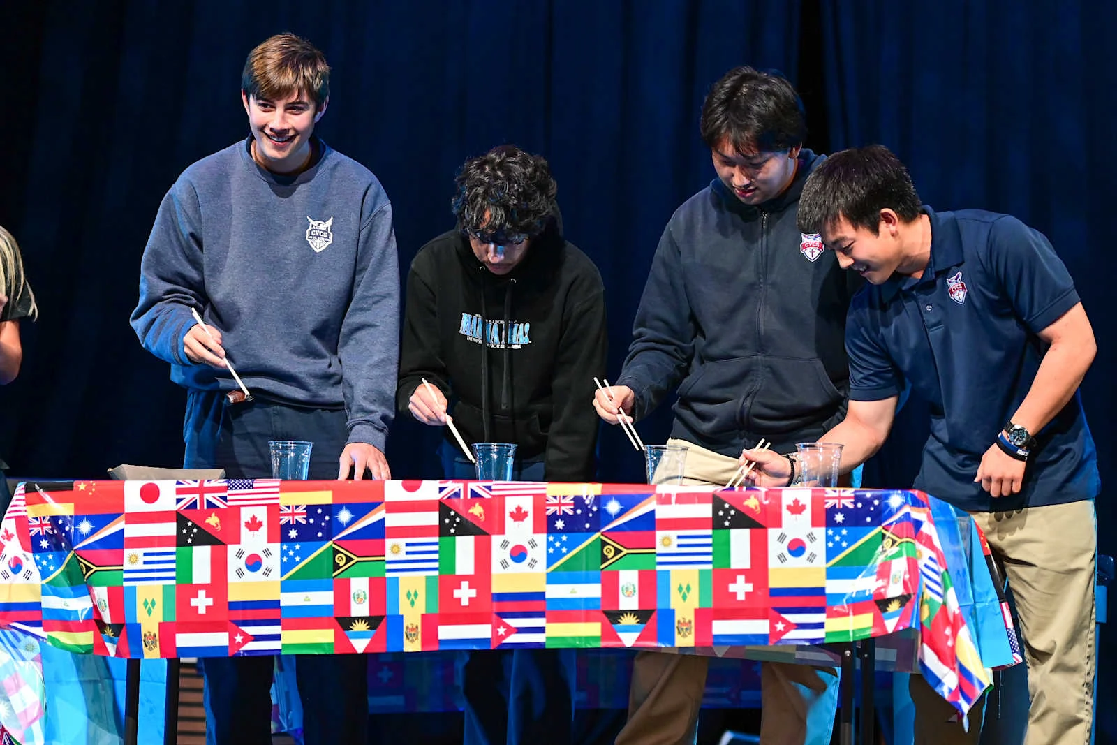 Music activity during an international cultural event
