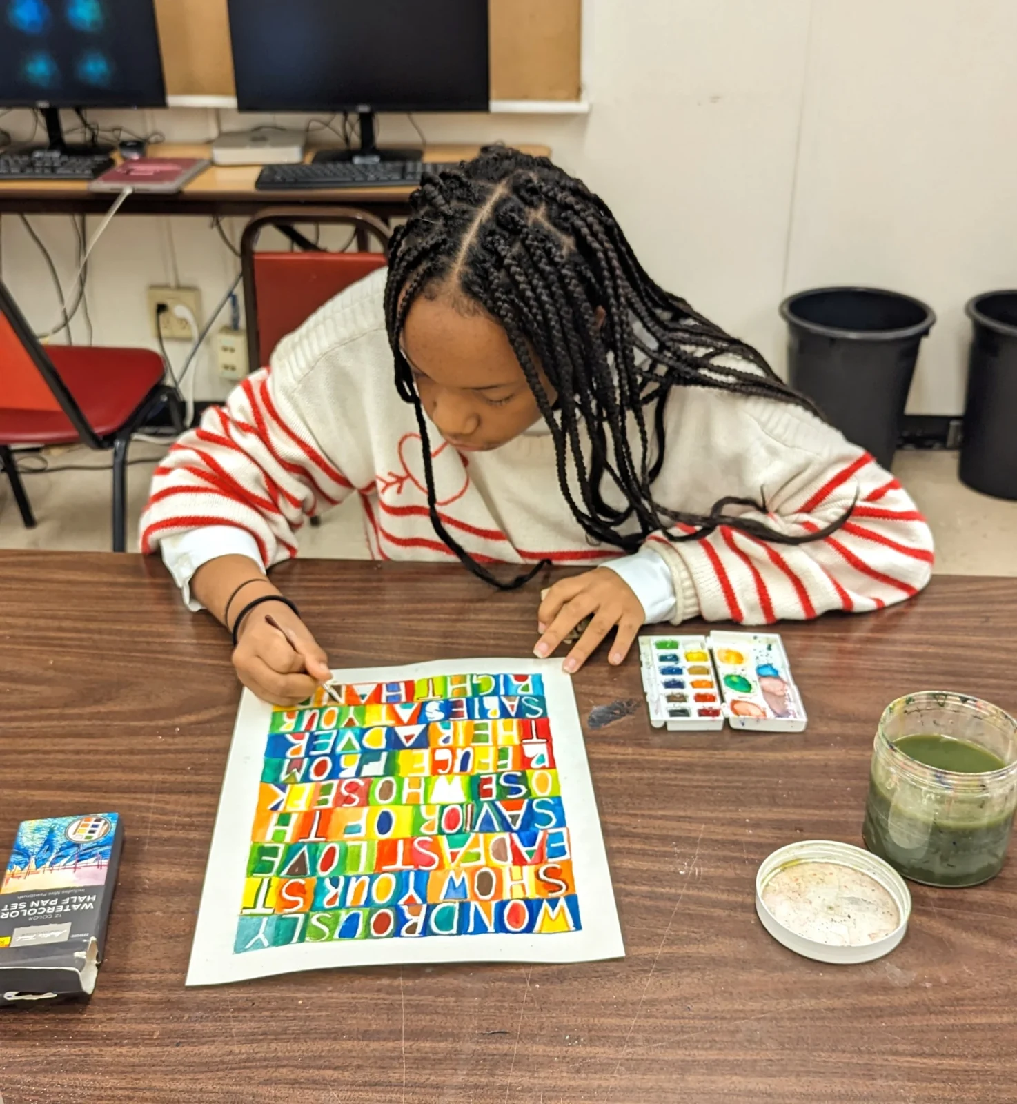Art-making in class