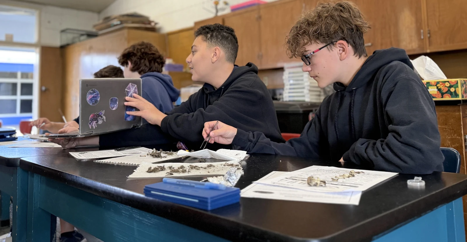 Observation and recording in science class