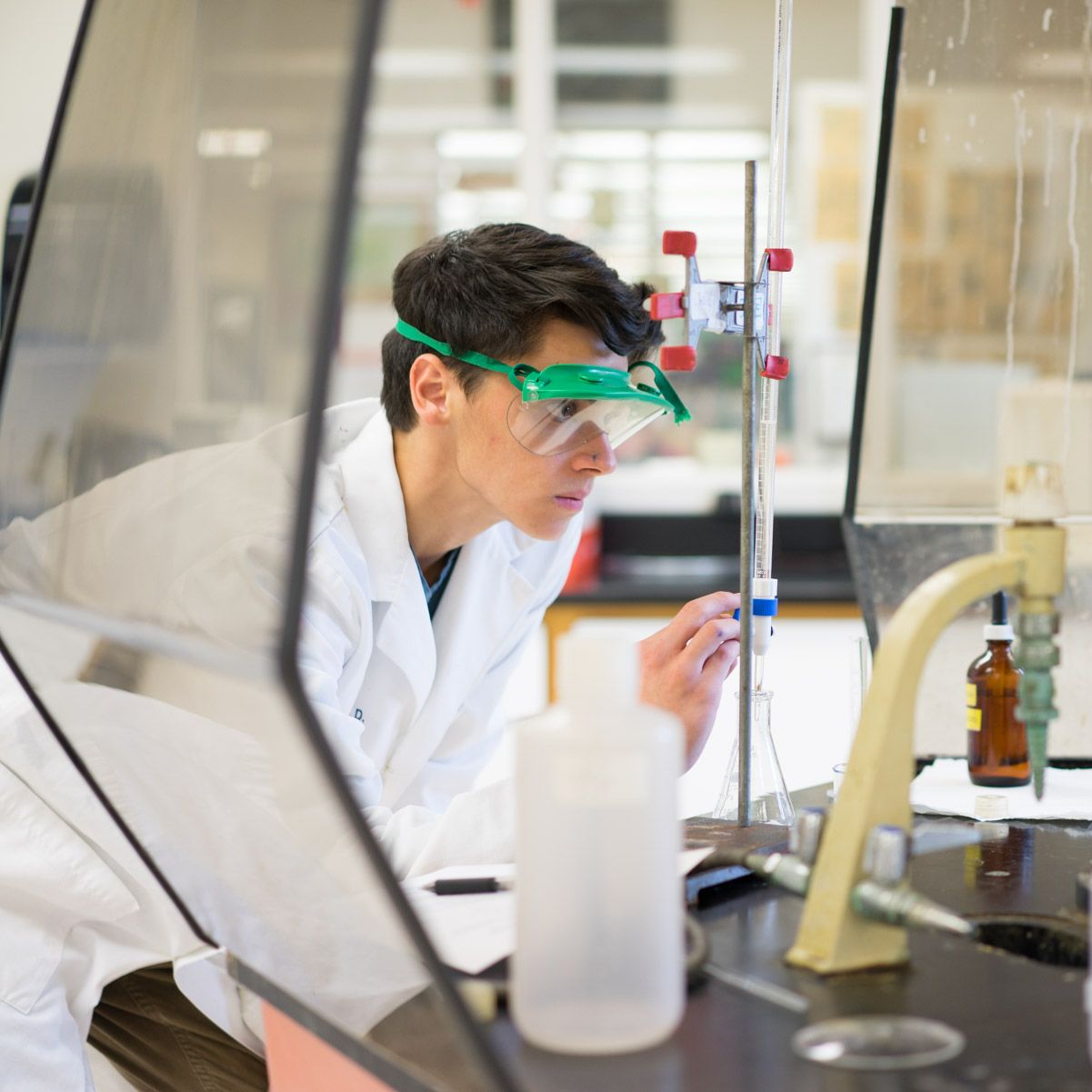 Learning in a science laboratory