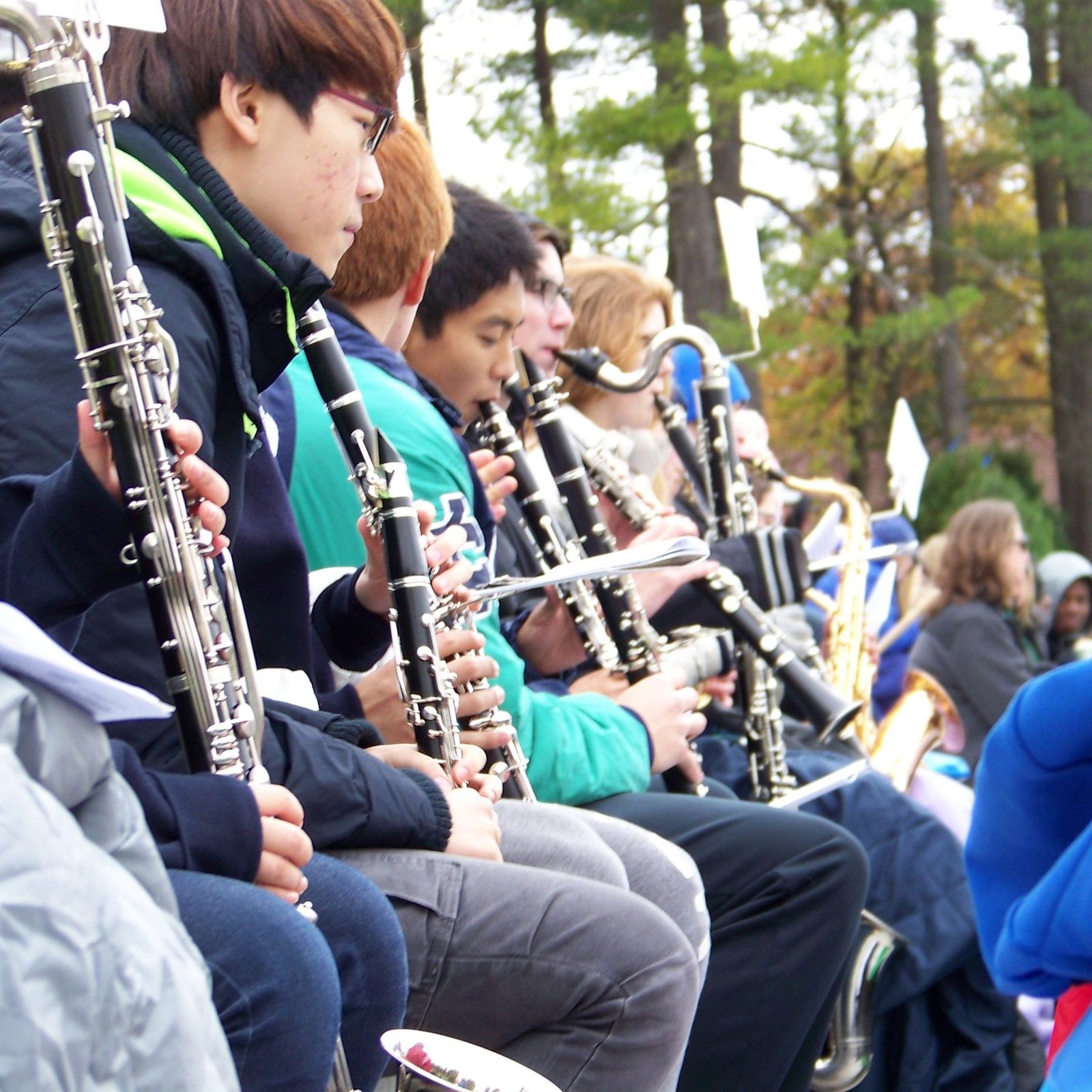 Outdoor instrumental performance