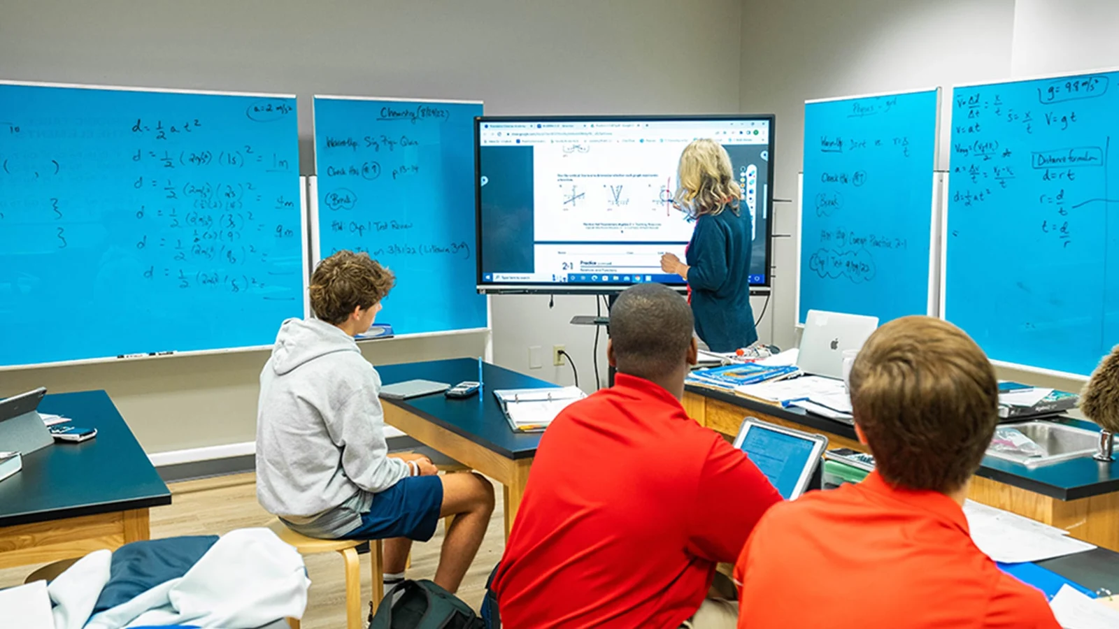 Teacher-led classroom discussion