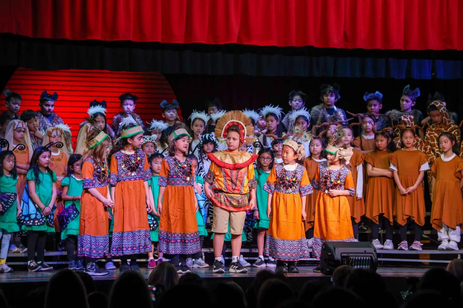 One campus: School stage production