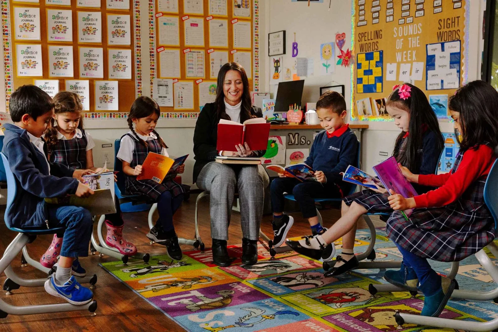 One campus: Teacher-led small-group reading