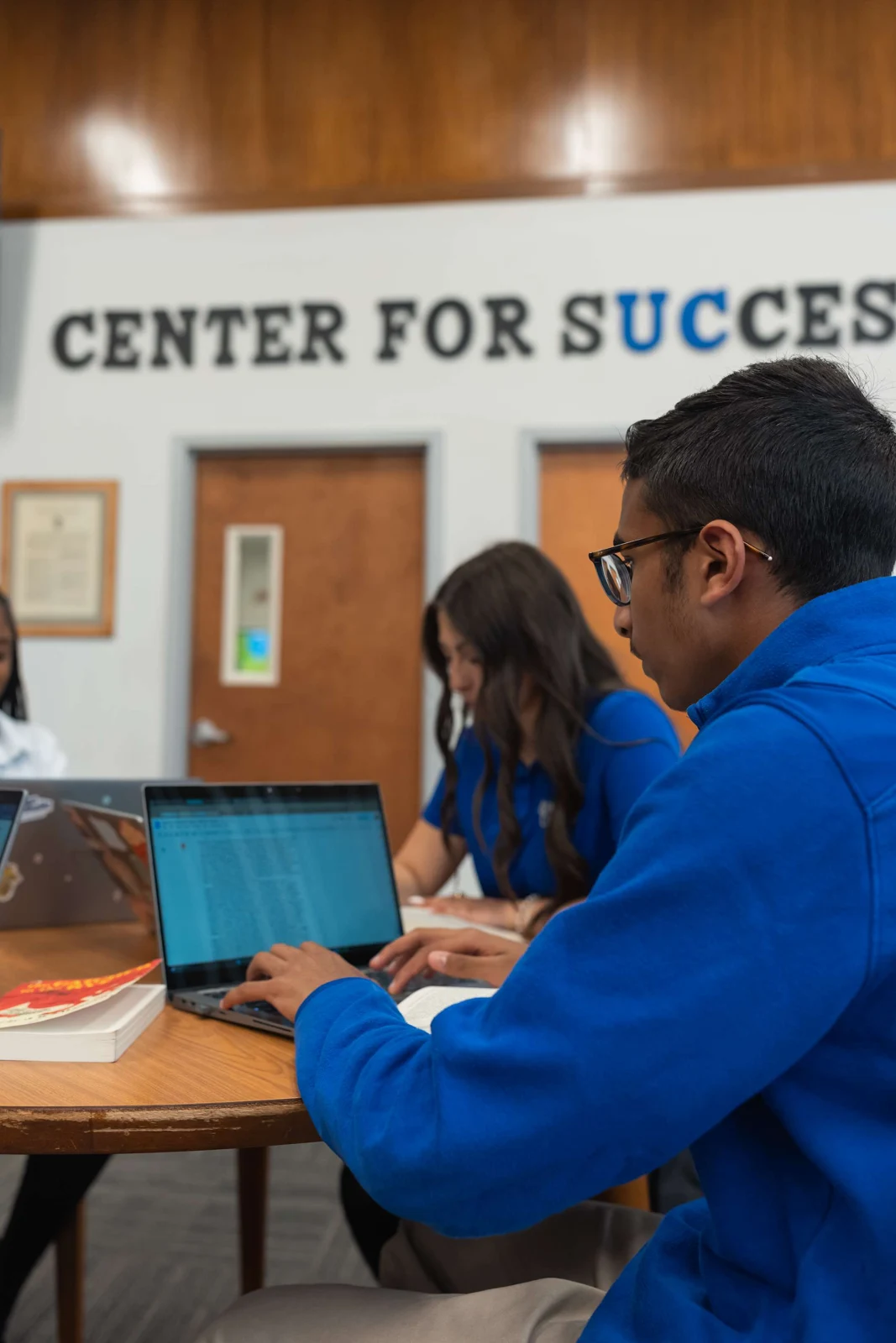 Collaboration in a learning-support space