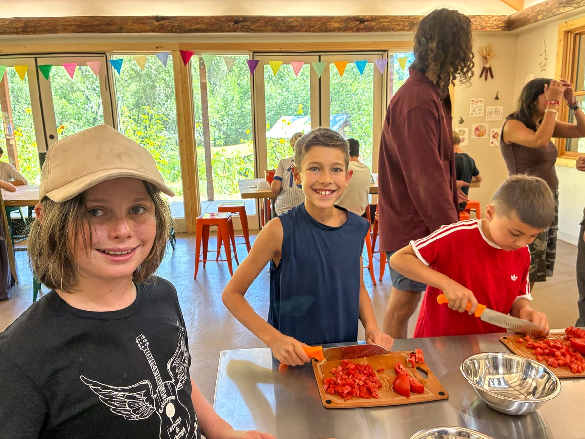 2026 camp life: preparing ingredients together