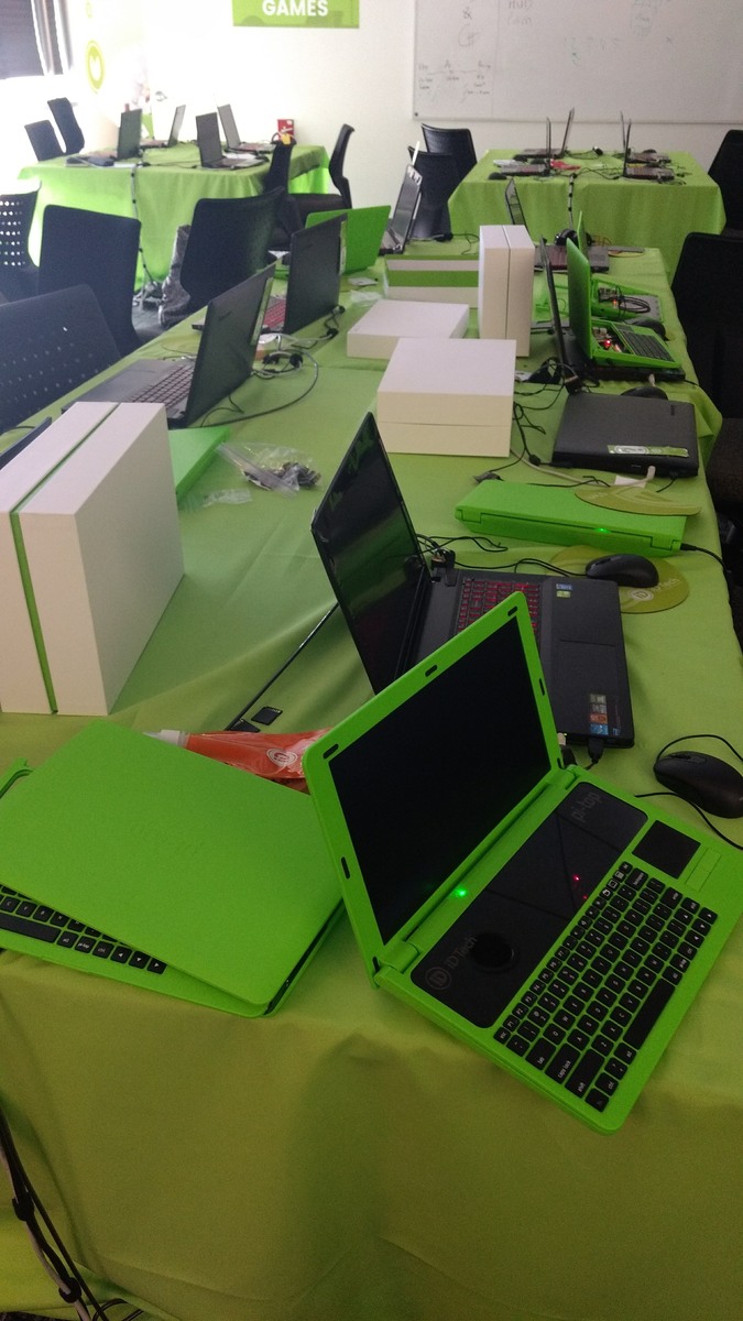 iD Tech computer classroom at UCLA, 2017