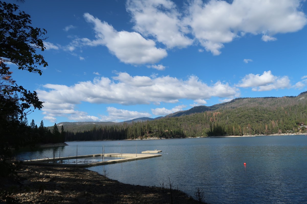 Skylake’s Bass Lake dock, photographed during an alumnus’s return visit in 2018.