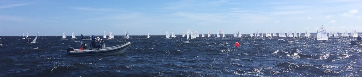 2017年 Sea Gull／Seafarer 承办的 Optimist 大西洋海岸锦标赛。