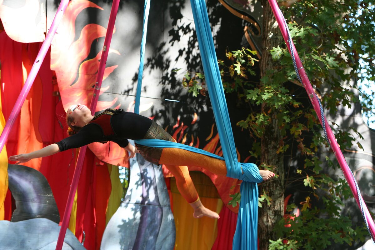 Aerial arts activity