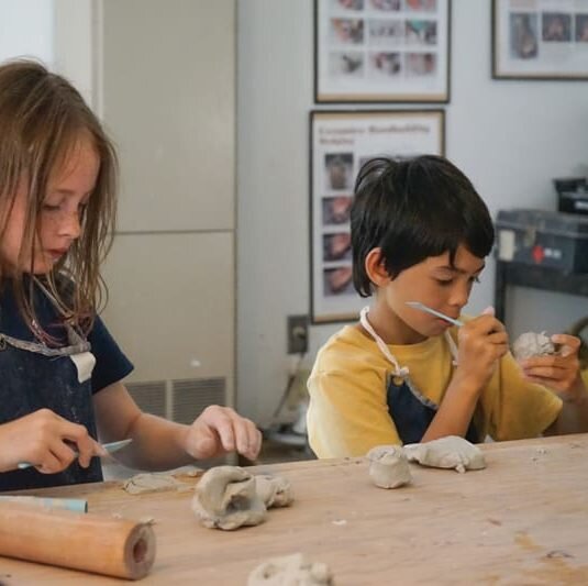 Past day camp: making pottery