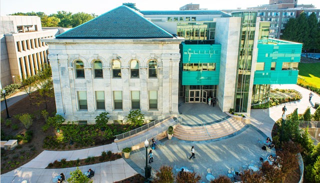 Exterior of McKinley Building at American University