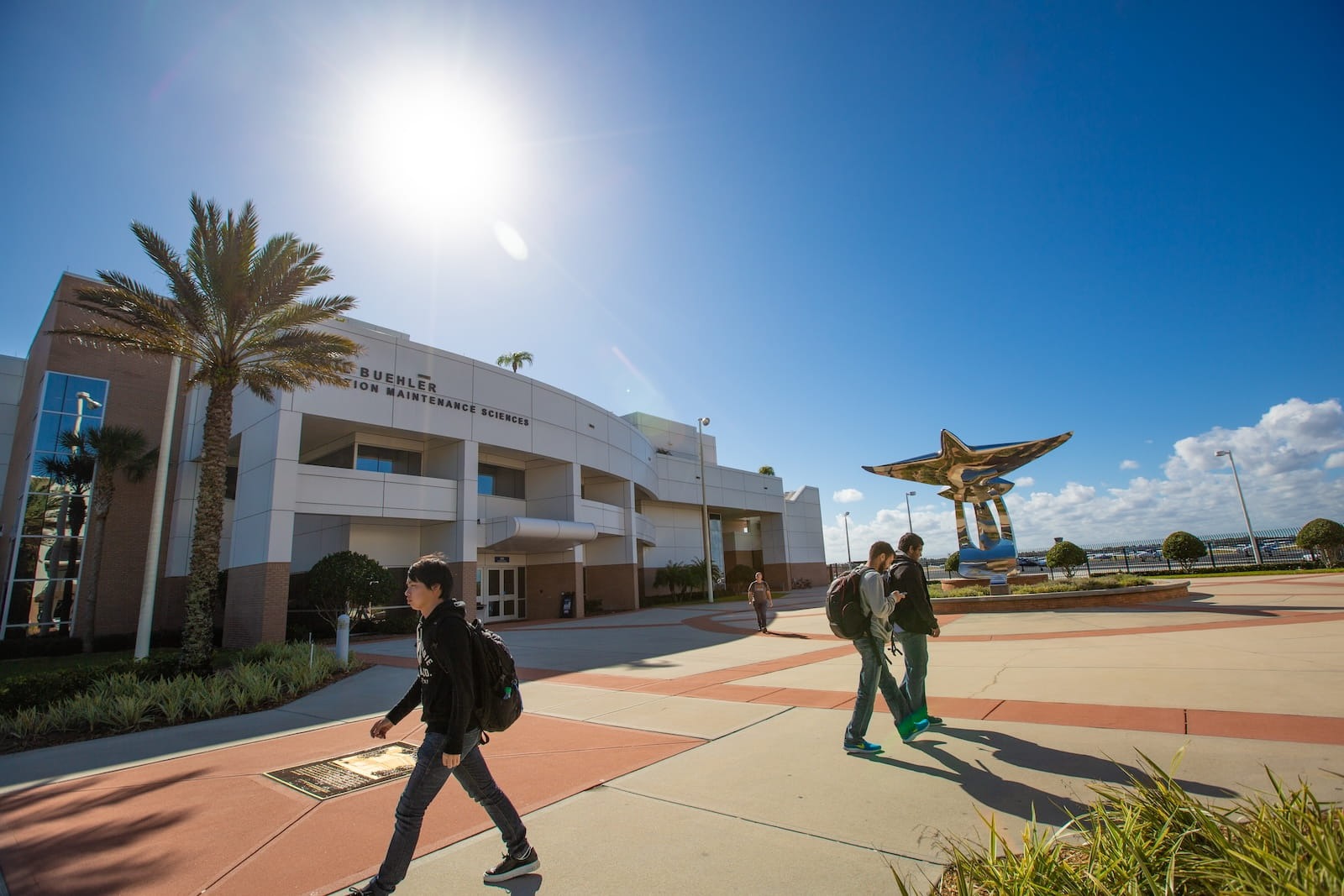 Legacy Walk on the Daytona Beach campus