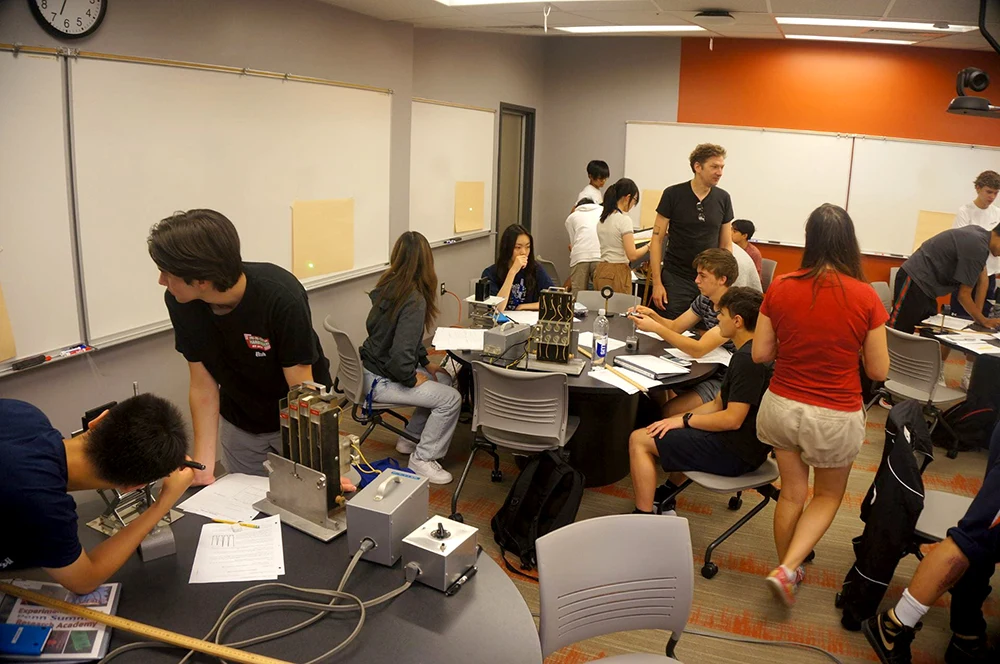 Small-group laboratory activities with instructor guidance