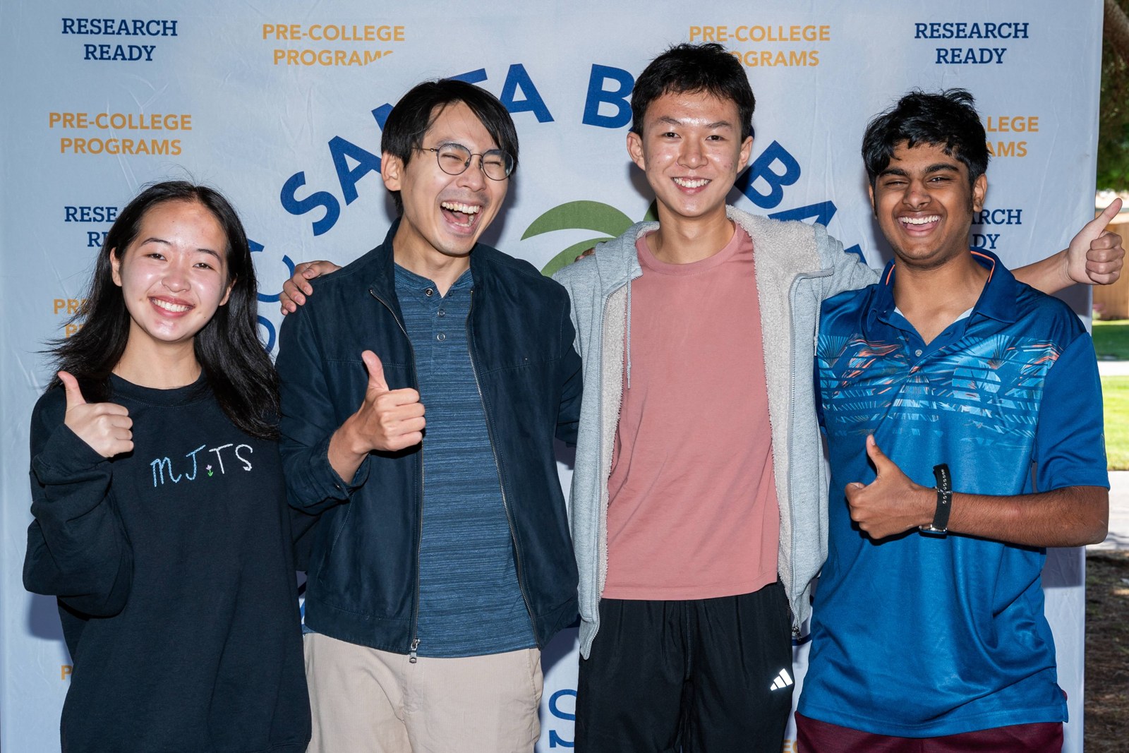 RMP students pictured with their mentor