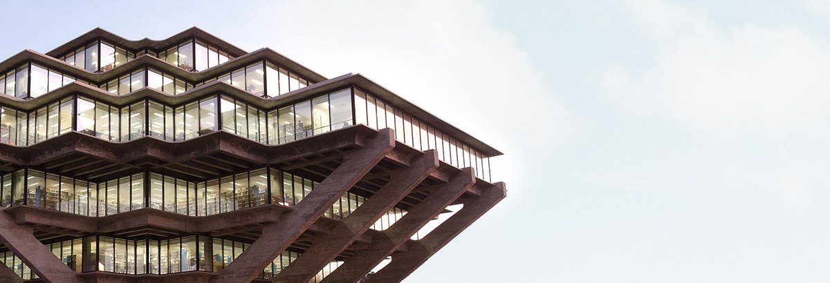 Geisel Library on the UC San Diego campus